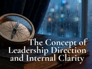 Concept of Leadership Direction and Internal Clarity by Dorice Horenstein