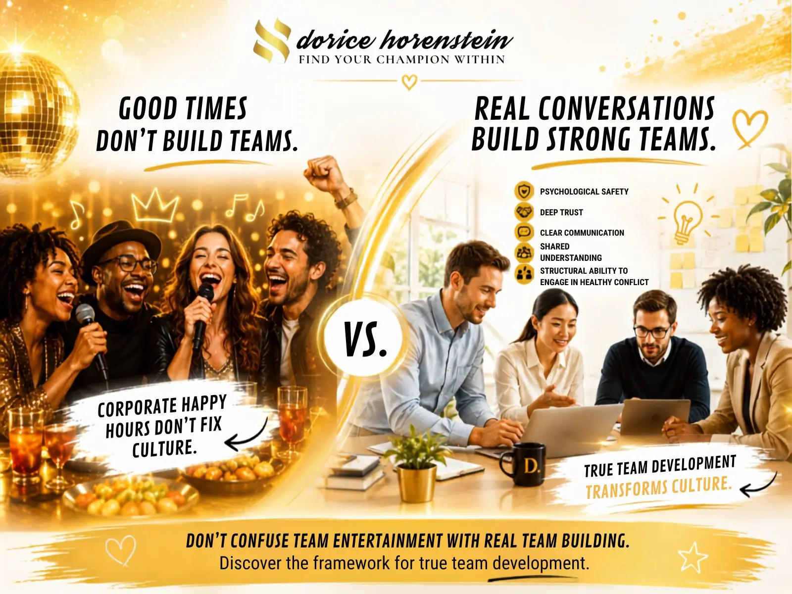 Team Building vs Team Entertainment: Why Your Happy Hour Isn’t Fixing Culture