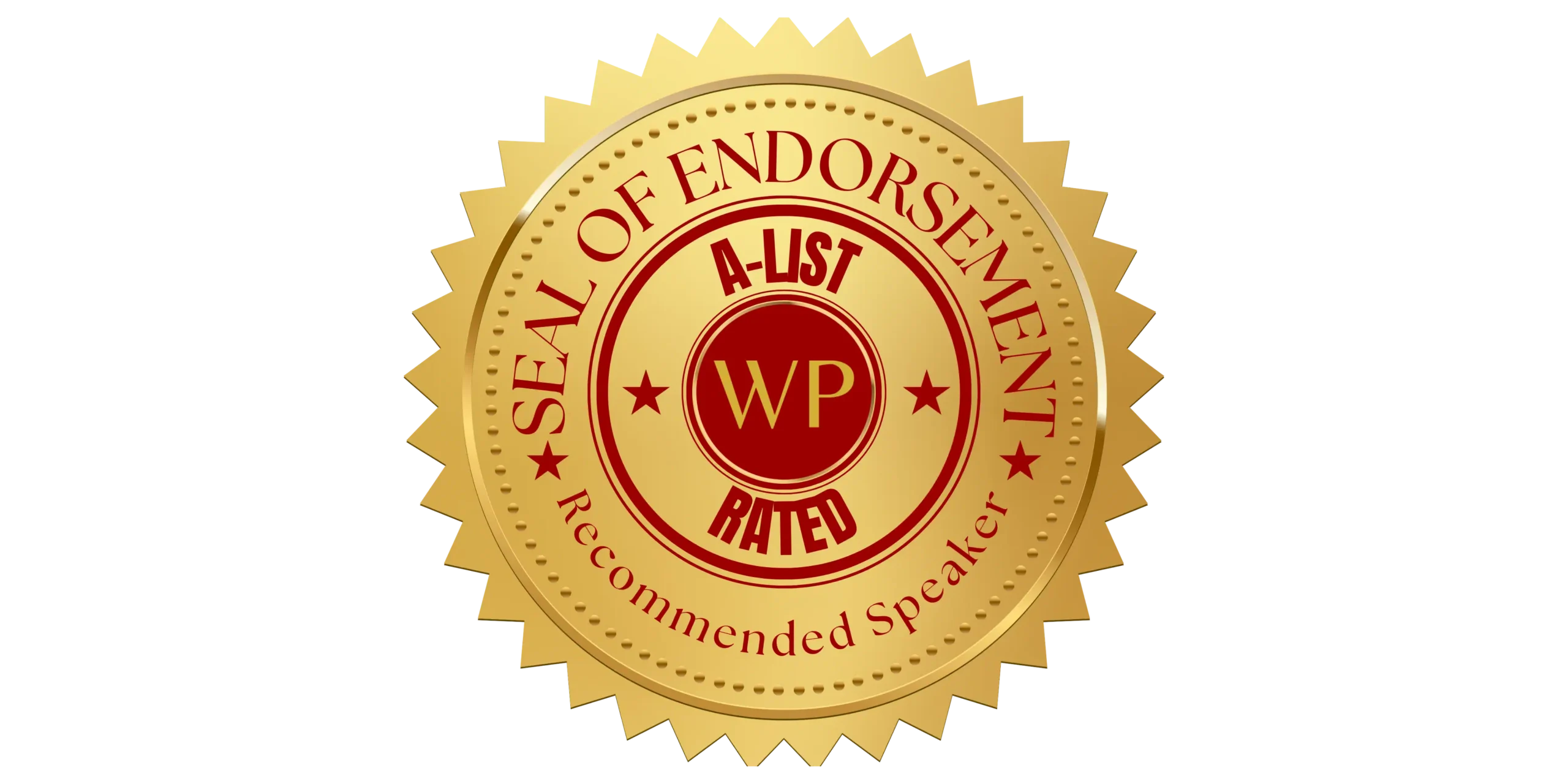WPC Recommended Speaker Seal of Endoresement